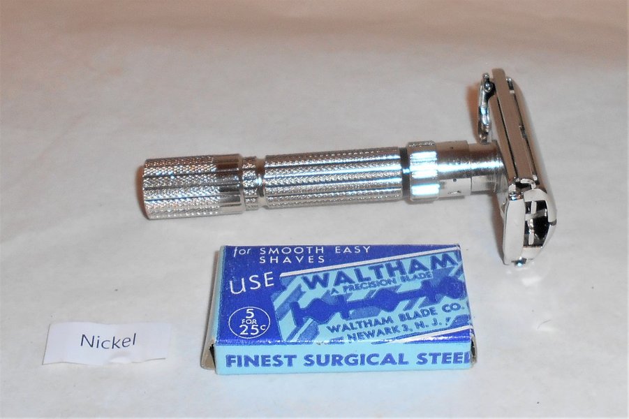 Gillette 1960 Fat Boy Razor Refurbished Replated Mirror Nickel F1- VX1 (26) - Copy.JPG
