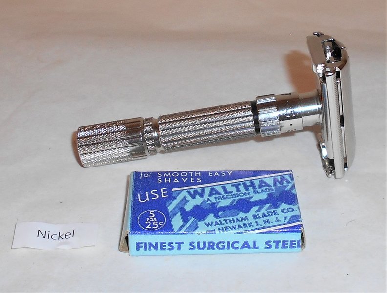 Gillette 1960 Fat Boy Razor Refurbished Replated Mirror Nickel F1- VX1 (34) - Copy.JPG